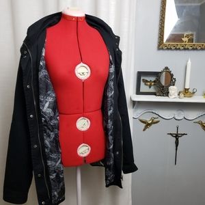 Hot Topic Death's-head Moth Cargo Jacket